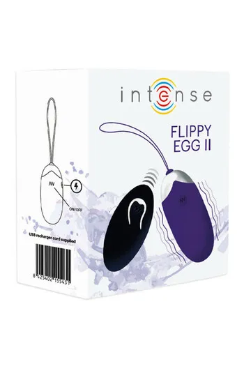 Intense Flippy Egg II: Uovo Vibrante a Controllo Remoto per Coppie e Solitari