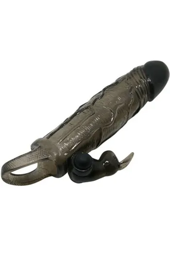 Brave Man: Realistic Penis Sleeve with Rabbit for Intense and Lasting Pleasure