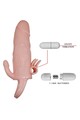 Brave Man: Realistic Penis Sleeve with Vibration | Enhance Duration and Pleasure