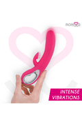 Vibratore doppia stimolazione con suzione clitoridea