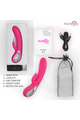 Dual stimulation vibrator with clitoral suction