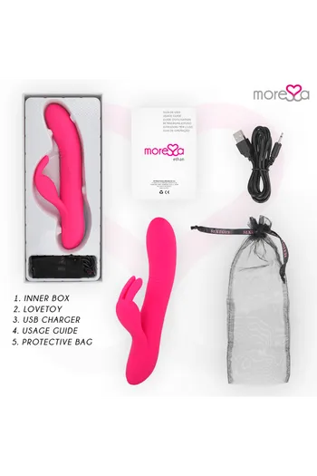 Vibratore Doppia Stimolazione G-Spot e Clitoride