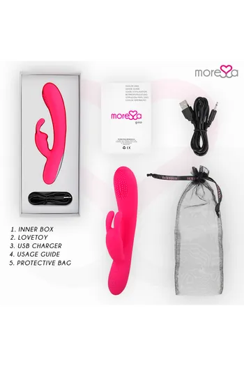 Vibratore Massaggiatore Ricaricabile Gino - 7 Funzioni