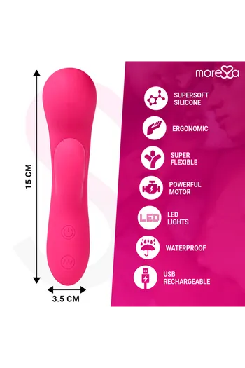 Vibratore Jerry: Stimolazione Doppia Punto G e Clitoride