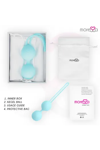 Moressa OSIAN Kegel Balls: Strengthen Pelvic Floor | Enhance Sexual Wellness