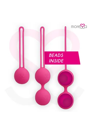 Bolle Vaginali Moressa OSIAN SET - Allenamento Pavimento Pelvico | Tonificazione e Salute