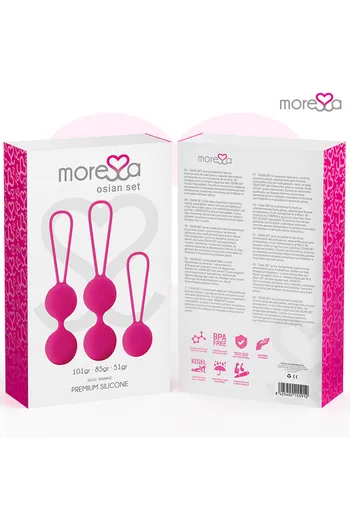 Bolle Vaginali Moressa OSIAN SET - Allenamento Pavimento Pelvico | Tonificazione e Salute