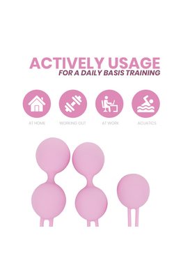 Intimichic Pelvis Health II: Graduated Weight Kegel Trainer for Pelvic Floor Strength