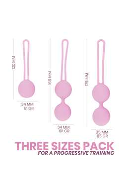 Intimichic Pelvis Health II: Graduated Weight Kegel Trainer for Pelvic Floor Strength