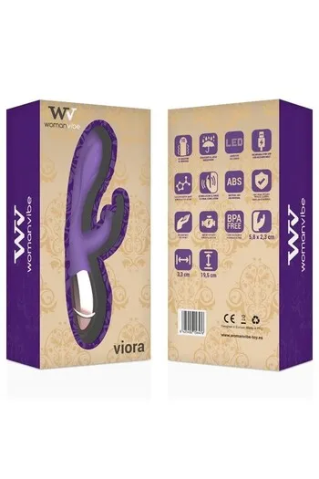 Viora: Rabbit Vibrator for G-Spot and Clitoral Stimulation