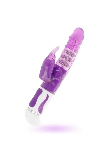 Guppy Intense - Rotating Rabbit Vibrator with Clitoral Stimulation | 12 Speeds