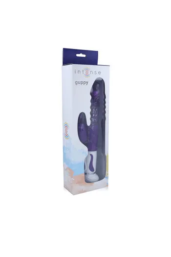 Guppy Intense - Rotating Rabbit Vibrator with Clitoral Stimulation | 12 Speeds