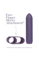Bullet Vibrator with Finger Sleeve - Rechargeable and Waterproof Sex Toy