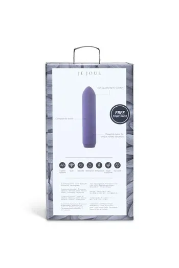 Bullet Vibrator with Finger Sleeve - Rechargeable and Waterproof Sex Toy