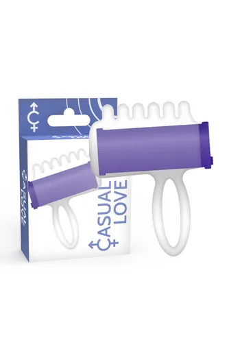 Casual Finger: Vibrating Ring Massager for Personal Relaxation and Pleasure