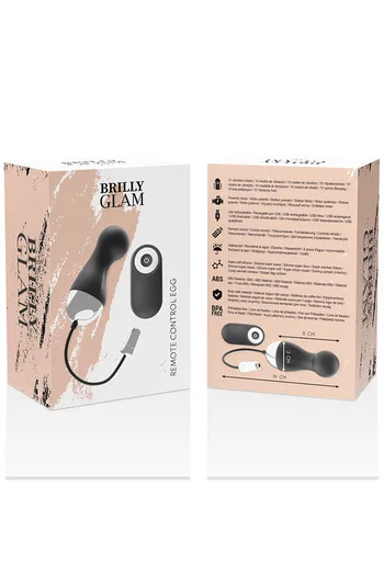 Ian - Remote Control Vibrating Egg | 10 Speeds | Brilly Glam