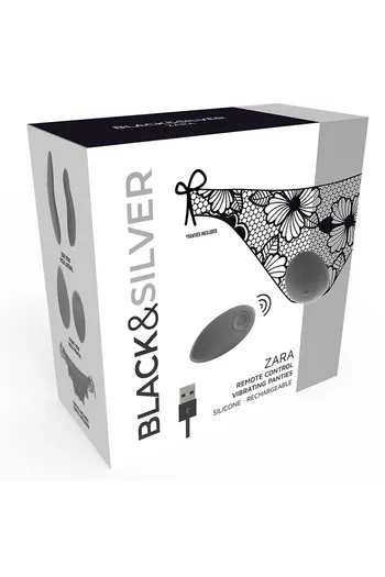 Zara Rechargeable Vibrator with Remote - 10 Vibration Functions