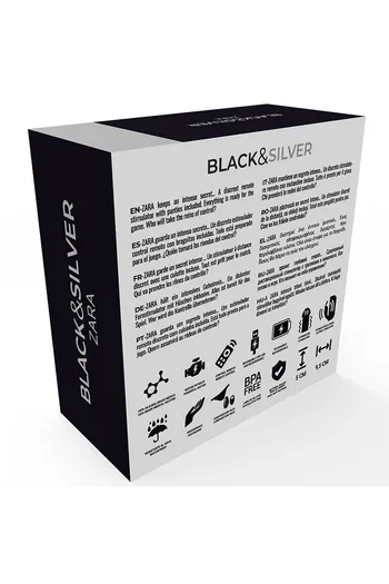 Vibratore Ricaricabile Zara con Telecomando - 10 Funzioni di Massaggio