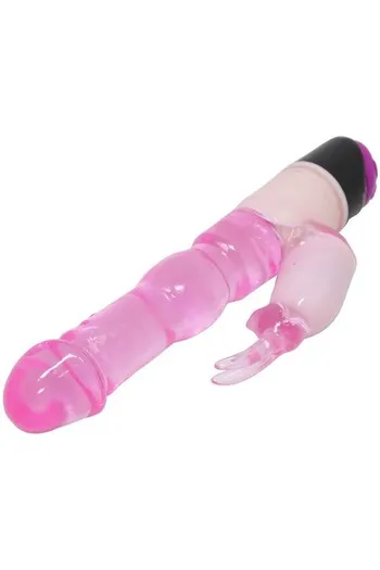 Vibratore Rabbit Potente con Design Esclusivo Jelly - Massaggio Perfetto