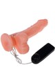 Dildo Realistico con Ventosa | Vibrazione Multivelocità | PVC Sicuro