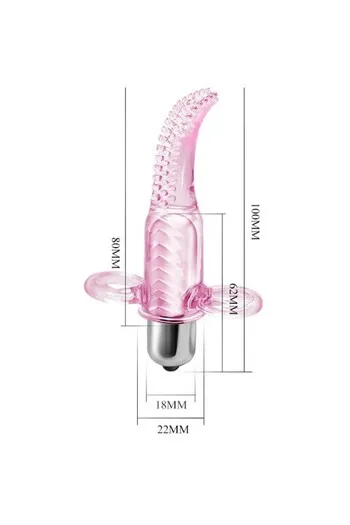 Anello Vibrante per Dita - 10 Modalità Sensuali