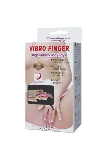 Anello Vibrante per Dita - 10 Modalità Sensuali
