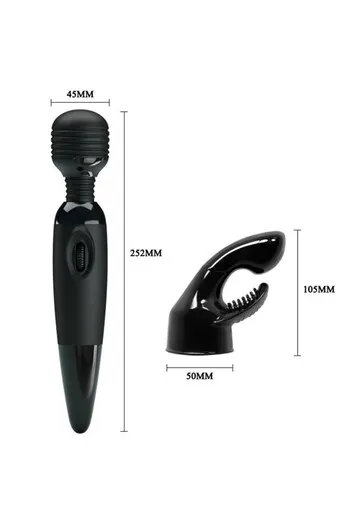 Rechargeable Multispeed Massaging Wand - Intimate Pleasure and Powerful Stimulation