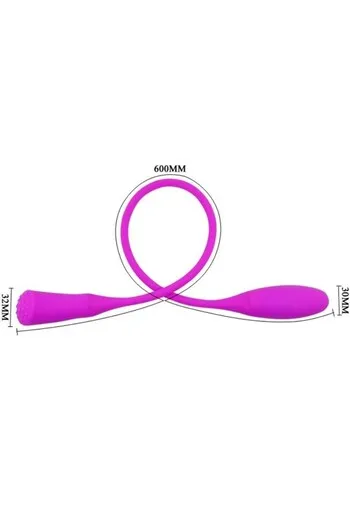 Pretty Love: Universal Intimate Toy in Silicone with 7 Vibration Functions