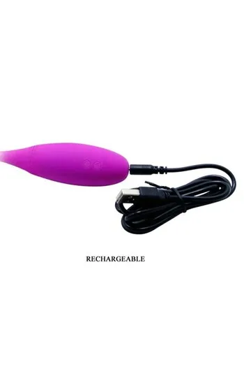 Pretty Love: Universal Intimate Toy in Silicone with 7 Vibration Functions