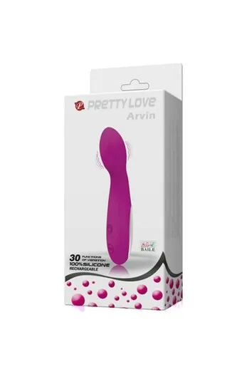 Arvin Rechargeable Mini Vibrator - G-Spot Stimulator with 30 Vibration Modes | Pretty Love