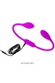 Dream Lover Whip Vibrator: 12 Vibration Modes, Dual Motor, USB Rechargeable