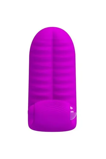 Double Nodulated Finger Vibrator - Intense Stimulation