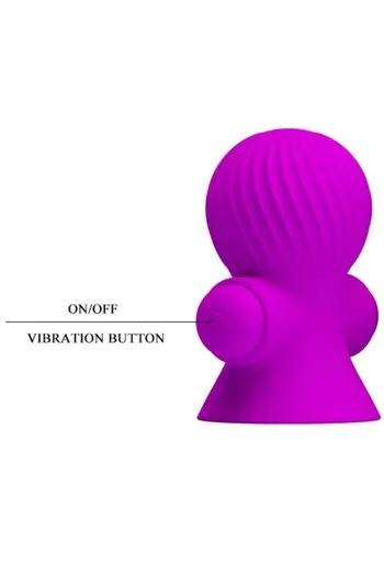 Stimolatore per Capezzoli Pretty Love - 12 Modi Vibrazione, Ricaricabile USB