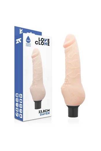 Love Clone: Realistic Vibrator with Self Lubrication Technology - No Lubricant Needed