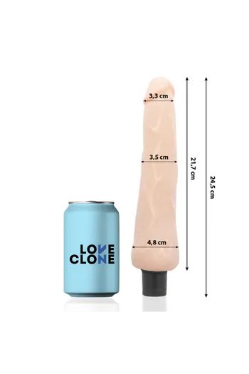Love Clone: Realistic Vibrator with Self Lubrication Technology - No Lubricant Needed