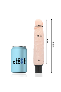 Love Clone: Realistic Vibrator with Self Lubrication Technology - No Lubricant Needed