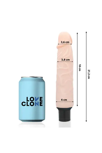 Love Clone: Realistic Vibrator with Self Lubrication Technology - No Lubricant Needed