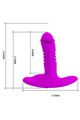Anal Plug with Vibration and Movement - Pretty Love