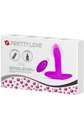 Plug Anale con Vibrazione e Movimento - Pretty Love