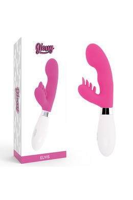 Elvi Silicone Rabbit Massager 10 Functions - Dual Motor Quiet Design