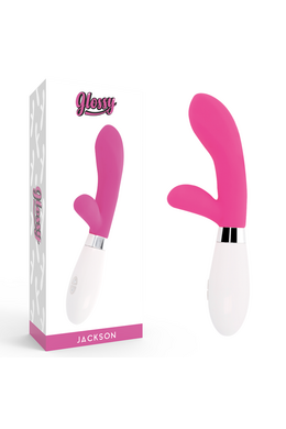 Jackson - 10 Function Silicone Rabbit Massager | Glossy