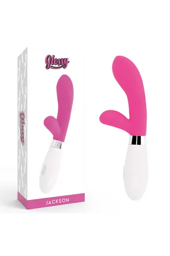 Jackson - 10 Function Silicone Rabbit Massager | Glossy