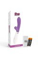 Jackson: 10-Function Silicone Rabbit Massager - Glossy