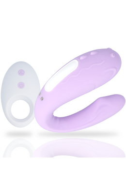 Rin: Couples Vibrator with Dual Motors & Remote - Enhance Mutual Pleasure
