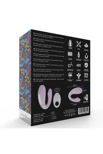 Rin: Vibratore per Coppie con Doppio Motore e Telecomando - Intensifica il Piacere