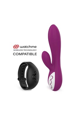 Vibratore Coverme: Stimolazione Simultanea Clitoride e Punto G con Tecnologia Watchme