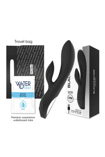 Black & Silver Touch Control Vibrators: Kaultz Duo and Kean - Next Generation