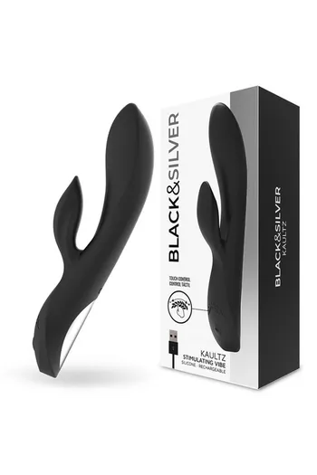 Black & Silver Touch Control Vibrators: Kaultz Duo and Kean - Next Generation