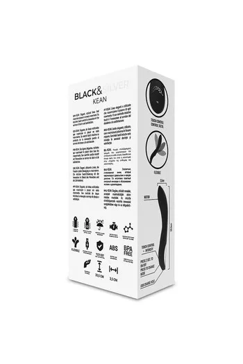 Black & Silver Touch Control Vibrators: Kaultz Duo and Kean | Next Generation