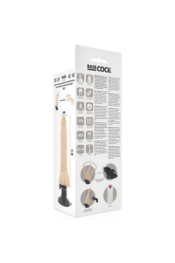 BASECOCK: Realistic Vibrators Made in USA with Suction Cup Base